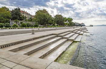 Zadar Sea Organ, Dalmatien i Kroatien