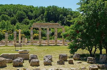 De kongelige grave i Vergina - Grækenland