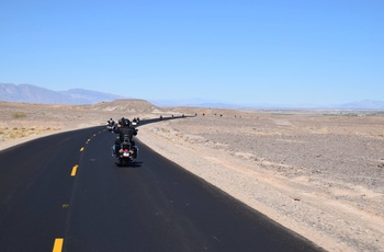 Motorcykel, Death Valley, Californien