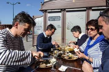 Dejlig frokost i Cancale Foto Emmanuel Berthier