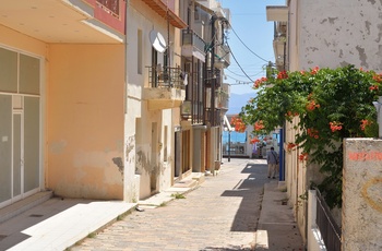 Den gamle bylde i Hersonissos på Kreta