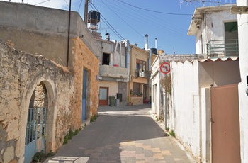 Den gamle bylde i Hersonissos på Kreta
