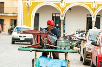 Den gule by Izamal på Yucatán-halvøen - Foto: Jose Pablo Dominguez, Unsplash