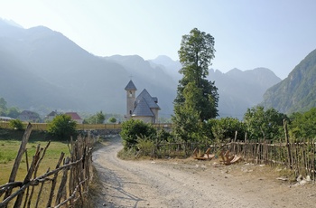 Den katolske kirke i Theth - Albanien