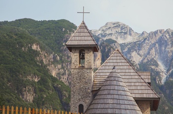 Den katolske kirke i Theth - Albanien