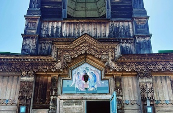 Den ortodokse trækirke i Karakol i Kirgisistan - Foto: Afham Hamsyari, Unsplash