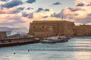 Den venetianske fæstning Koules i Heraklion - Grækenland