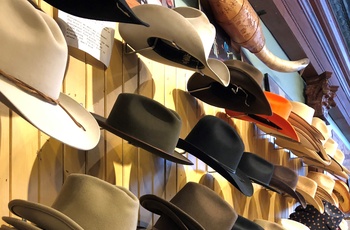 Cowboyhatte i Rockmount Ranch Wear i Denver 
