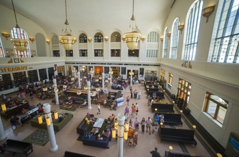 Ventesalen på Union Station i Denver Evan Semon 