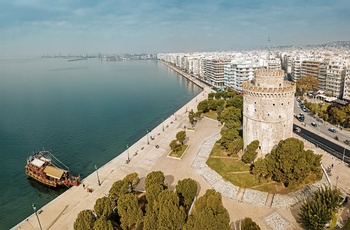 Det Hvide Tårn i Thessaloniki - Grækenland