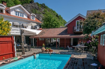 Det Lille Hotel i Risør, Norge - swimmingpool