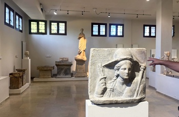 Det arkæologiske museum i byen Dion - Grækenland