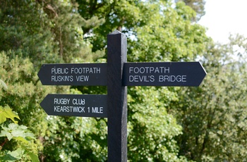 England, Lake District, Kirkby Lonsdale - Devils Bridge