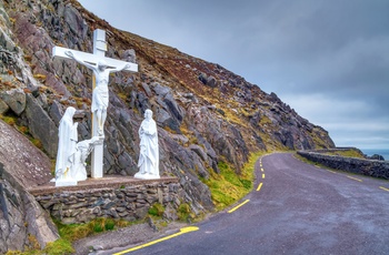 Dingle halvøen - Kors/monument langs Slea Head Drive - Irland