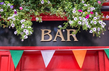 Detalje fra Temple Bar, Dublin i Irland