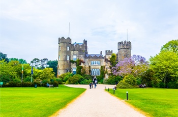 Malahide Castle ved Dublin 