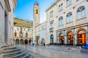 Sponza Paladset i Dubrovniks gamle bydel, Dalmatien i Kroatien