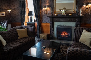 Duisdale House Hotel - fireplace