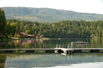 Søen Dutch Lake i byen Clearwater - British Columbia i Canada
