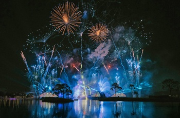 Firværkeri i EPCOT i Orlando - Foto: Kaleb Tapp, Unsplash