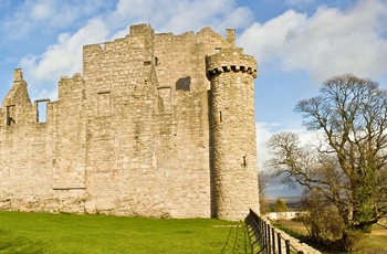 Craigmillar Castle tæt på Edinburgh, Skotland