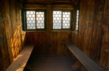 Tårnrum på slottet Wartburg i Eisenach i Thüringen