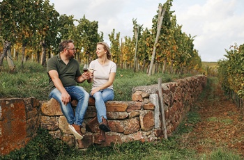 Ejerne af vingården Humbrecht-Trapp i Alsace - Frankrig