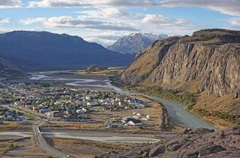 Bjerglandsbyen El Chalten i Argentina, Patagonien
