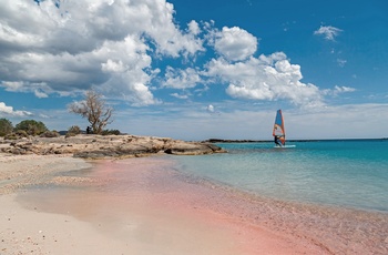 Elafonissi stranden på Kreta - Grækenland