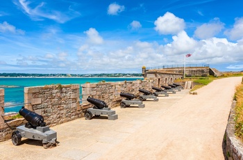 Elizabeth Castle, St. Helier på Jersey