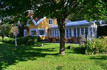 Engø Gård Hotel, haven - Norge