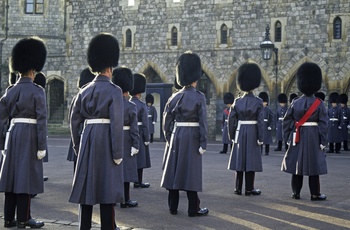 Vagtskifte på Windsor Castle - Sydlige del af England