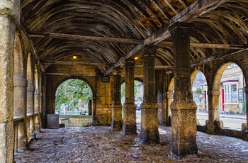 England, Cotswolds - Market Hall på High Street i Chipping Campden