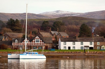 England, Cumbria - Ravenglass set fra vandet (Cumbria Tourism)