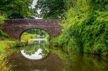 England, Somerset - Manley Bridge ved Grand Western Canal tæt på Tiverton