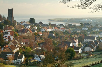England, Somerset - Minehead by set fra oven (Foto Neville Stanikk by Exmoor NP)