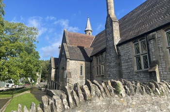 England, Somerset - Mulberry Factory Shop i The Old School House i Shepton Mallet