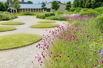 England, Somerset - Perennial Garden ved kunstmuseet  Hauser & Wirth