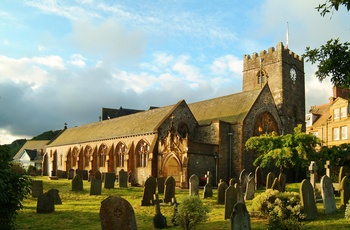 England, Somerset - St. Mary the Virgin i Lynmouth (Foto Neville Stanikk by Exmoor NP)