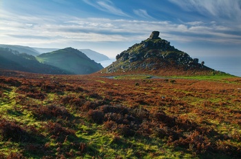 England, Somerset - Valley of Rock ved Lynton (Foto - Neville Stanikk og Exmoore National Park)