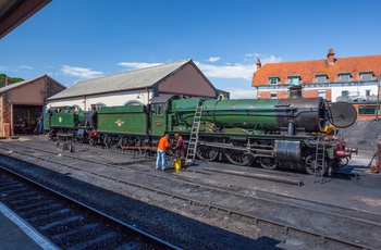 England, Somerset - West Somerset Railway i Minehead (Foto Neville Stanikk by Exmoor NP)