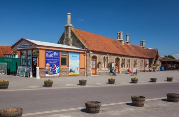 England, Somerset - West Somerset Railways station i Minehead (Foto Neville Stanikk by Exmoor NP)