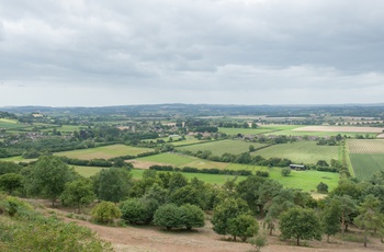 England, Somerset - den smukke udsigt fra toppen af Ham Hill