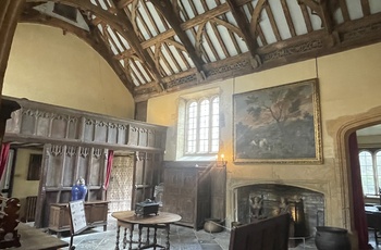 England, Somerset - det smukke loft i Lytes Cary Manor