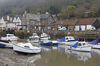 England, Somerset - havnen i Porlock Weir
