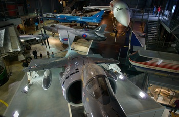 England, Somerset - imponerende udstillings af fly på Royal Navy' Aviator Museum (Foto - Visit Somerset)