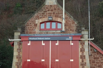 England, Somerset - søredningsstationen i Minehead