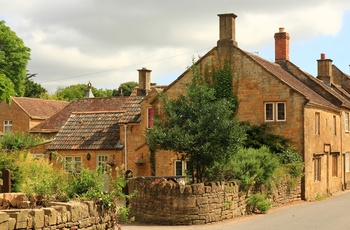 England, Somerset - smukke huse i Montacute 