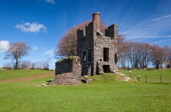 England, Somerset - smukke ruiner fra West Somerset Mineral Railway (Foto Neville Stanikk by Exmoor NP)