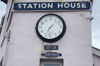 England, Somerset - stationen Station House fra tiden med West Somerset Mineral Railway
